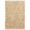 Meghan Ivory/Natural Woven Jute Rug RUGS 