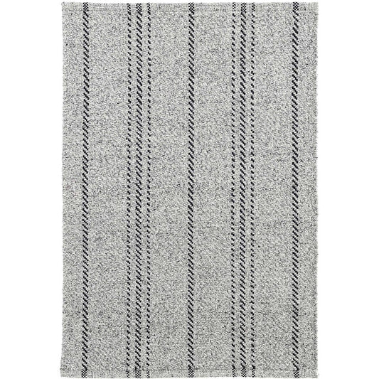 Melange Stripe Grey/Black Indoor/Outdoor Rug Rugs 