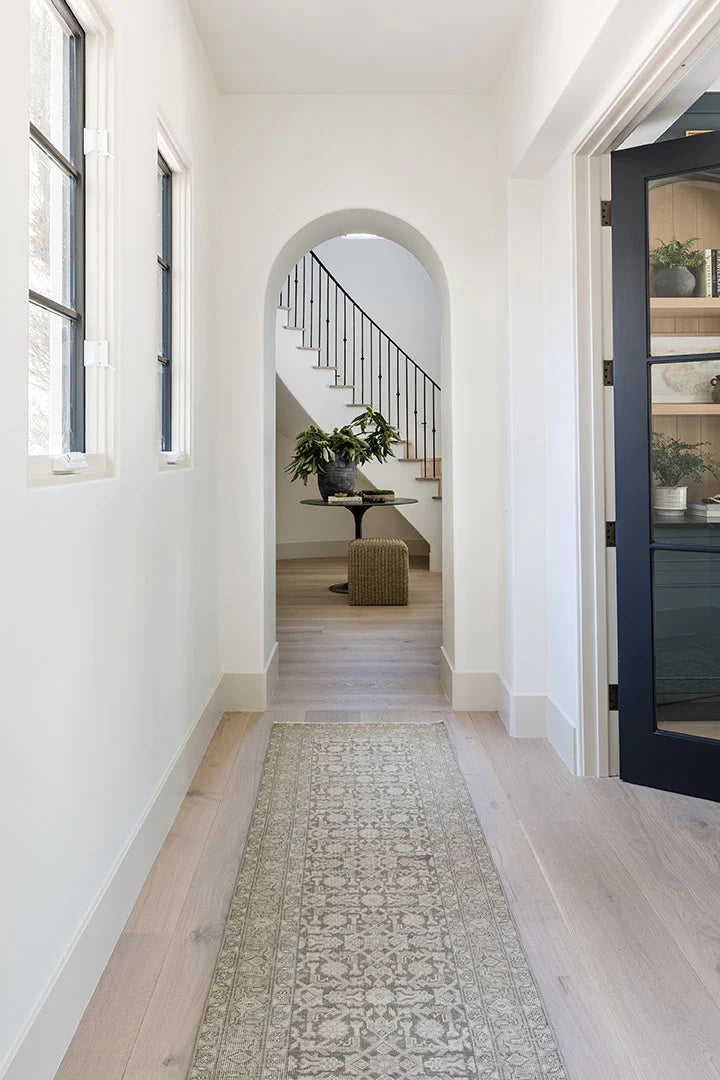 Menorca Wool Rug - Green Rugs 