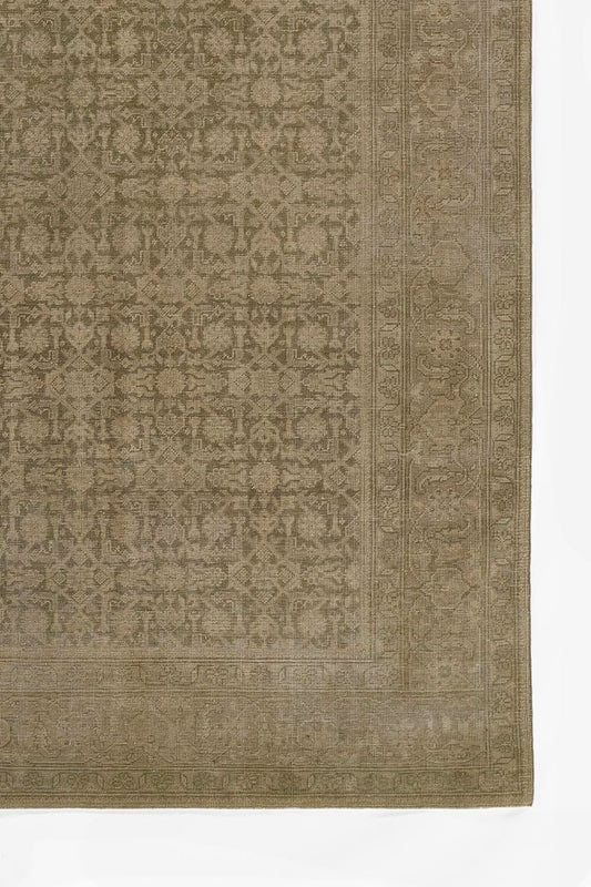 Menorca Wool Rug - Green Rugs 