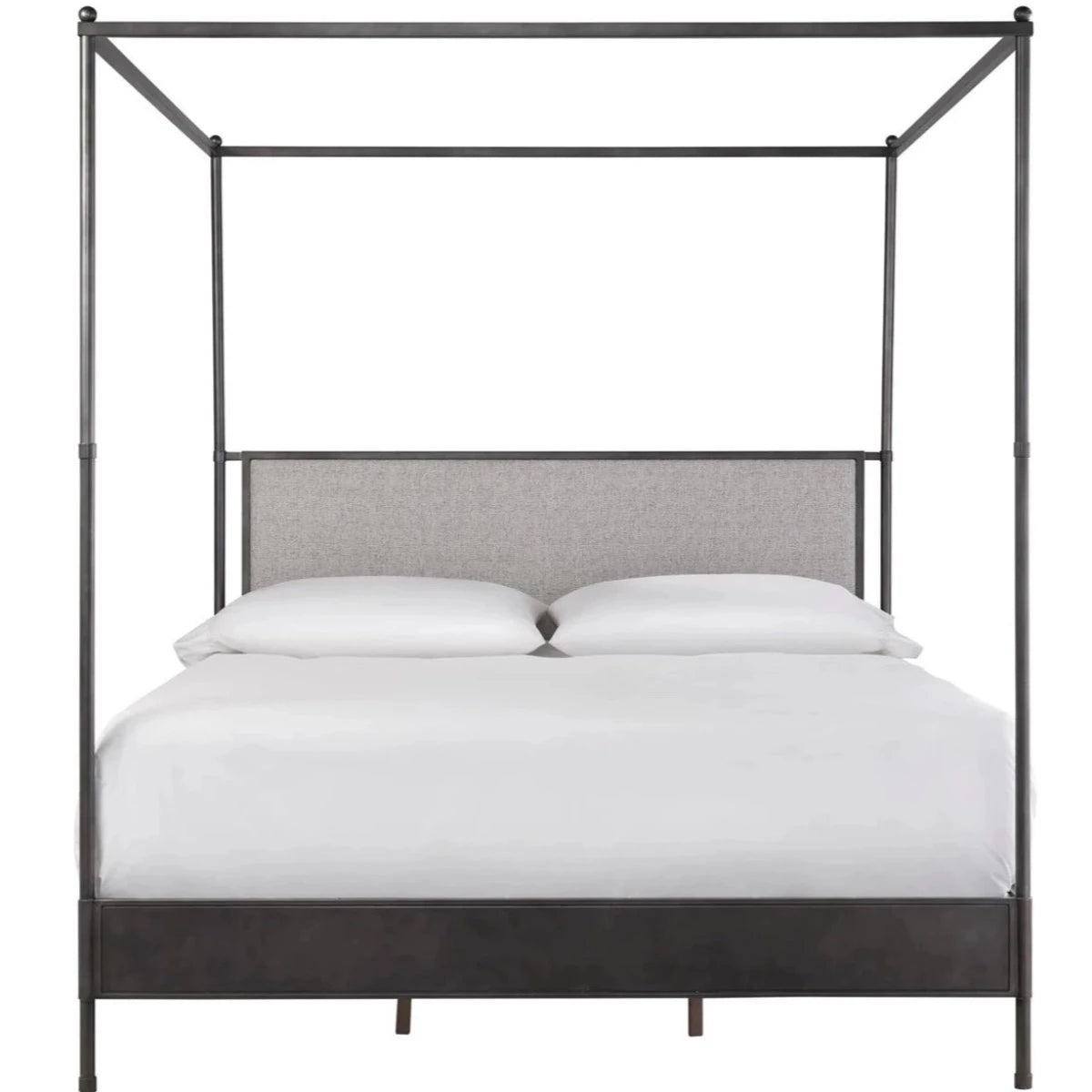 Midtown Bed Frame - Queen. Front view.