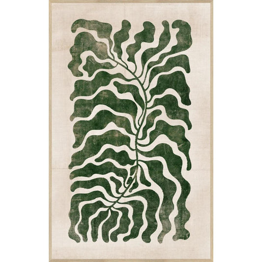 Moss Fern I Framed Art 