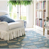 Ojai Blue Loom Knotted Cotton Rug Rugs 