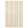 Olive Branch Woven Cotton Rug. Top view. 