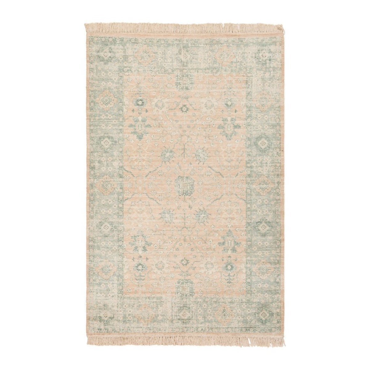 Ollie Rug 5' x 7'6. Top view.