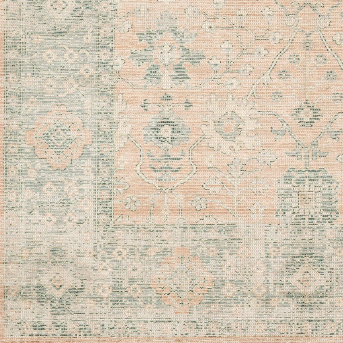 Ollie Rug 18" Sample. Top view.