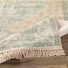 Palmer Rug corner detail. Detail view. 