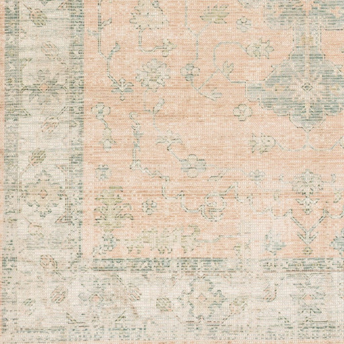 Palmer Rug. Close-up detail view. 