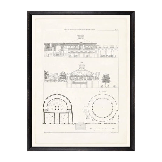 Parisienne Plan I. Front view.