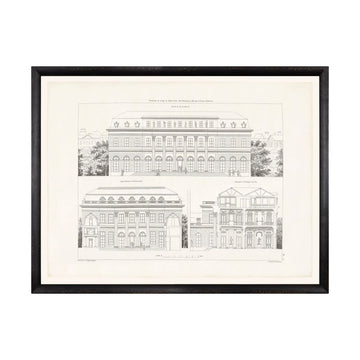 Parisienne Plan III. Front view.