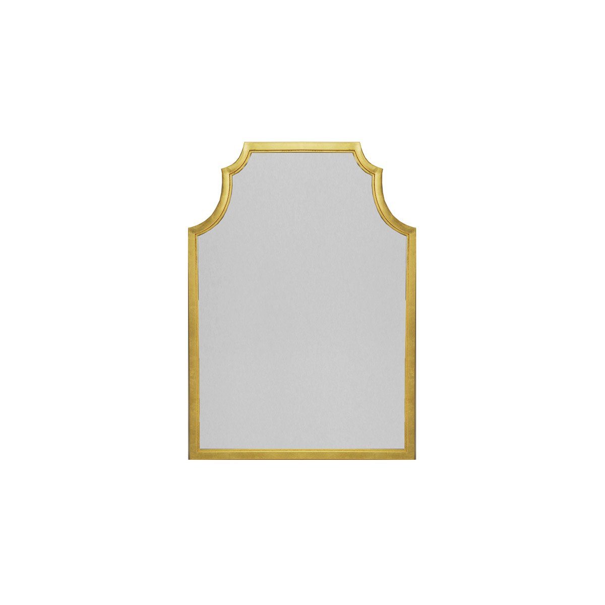 Pearl Mirror Gold Leaf. Front view. 