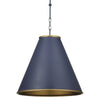Pierrepont Large Blue Pendant Pendants 
