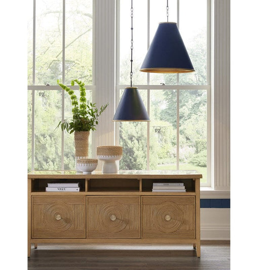 Pierrepont Large Blue Pendant Pendants 