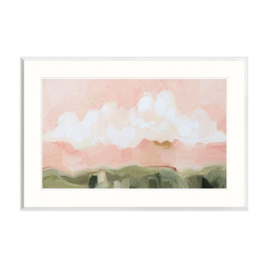 Pink Haze Sunset II. Front view.