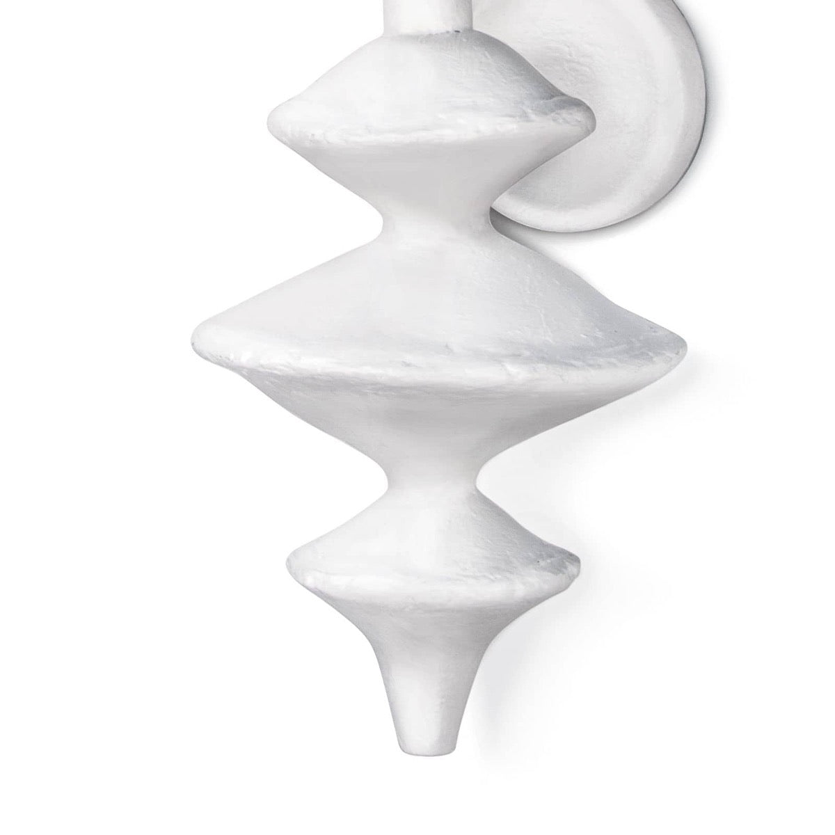 Piper Sconce base. Detail view.