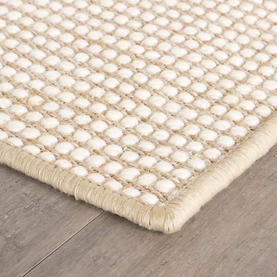 Pixel Wheat Woven Sisal/Wool Rug RUGS 