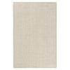 Pixel Wheat Woven Sisal/Wool Rug. Top view. 