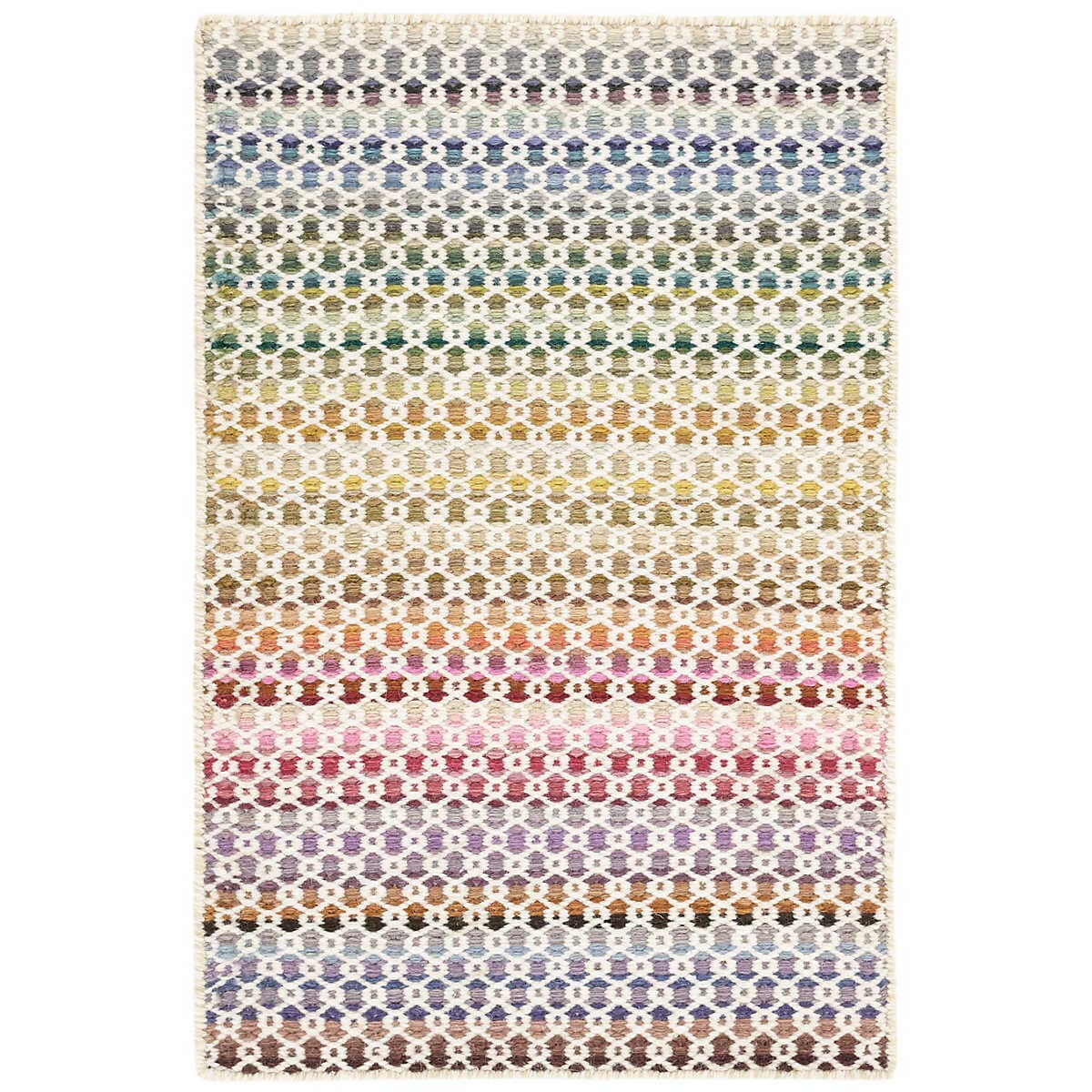 Poppy Multi Woven Wool Rug - Rainsford Company