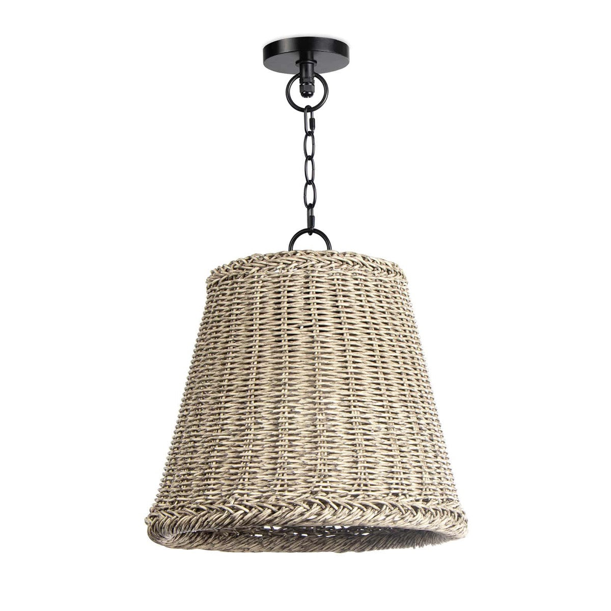 Augustine Outdoor Pendant - Small. Front view.