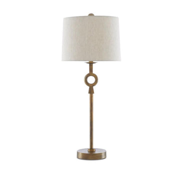 Remy Table Lamp. Light off. Front view.
