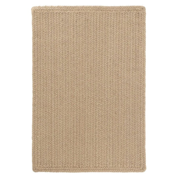Rio Braided Indoor/Outdoor Rug. Top view. 