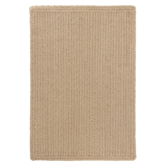 Rio Braided Indoor/Outdoor Rug. Top view. 
