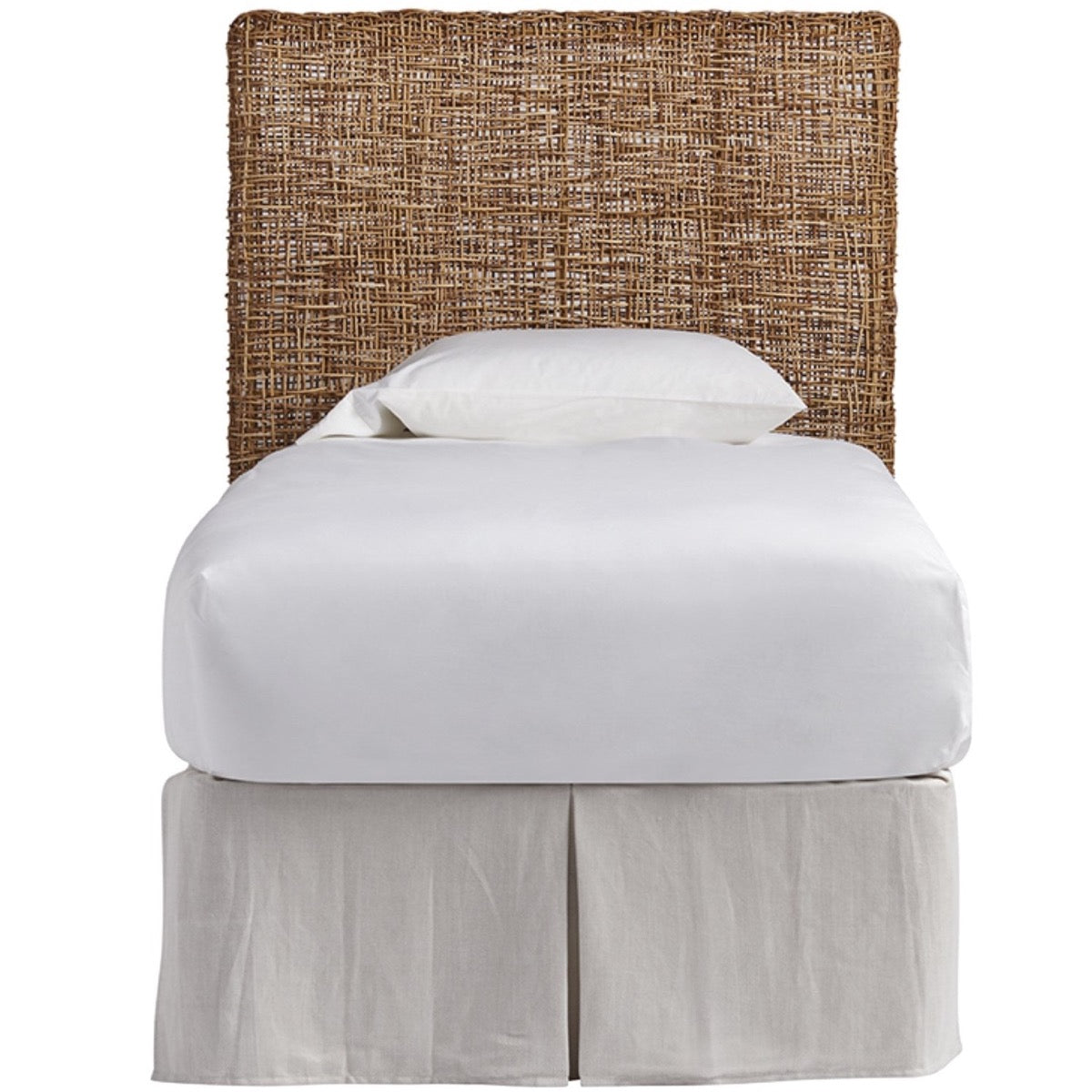 Riviera Twin Headboard. Front view.