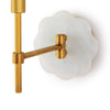 Robin Swing Arm Sconce mounting piece. Detail view. 