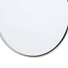 Rowen Mirror Polished Nickel bottom. Detail view.