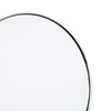Rowen Mirror Polished Nickel upper right corner. Detail view.