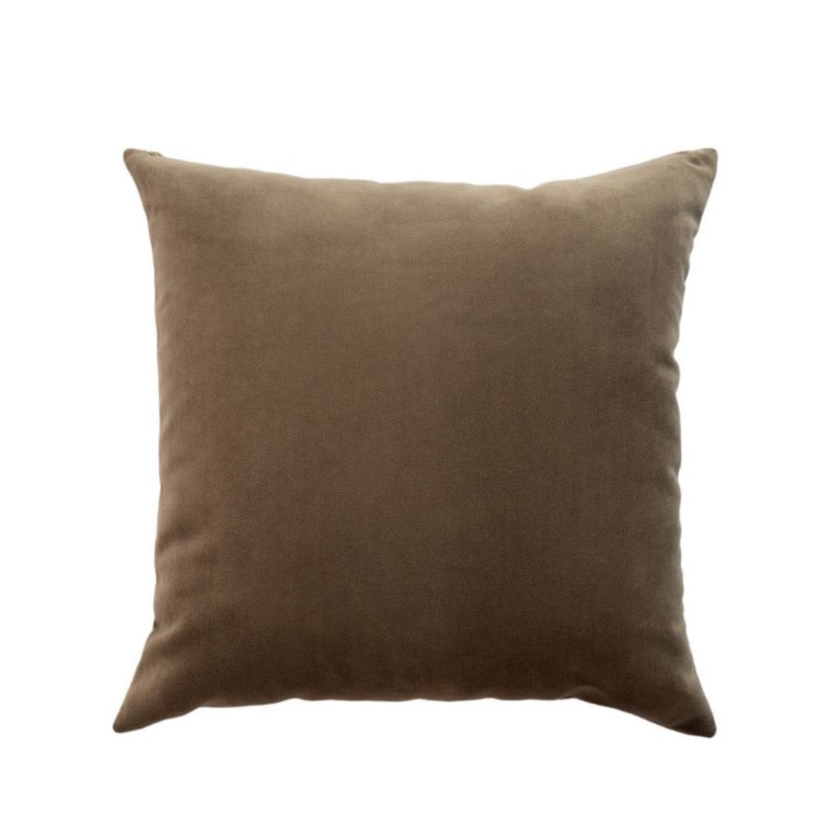 Royal Velvet Pillow Cocoa Rainsford Company