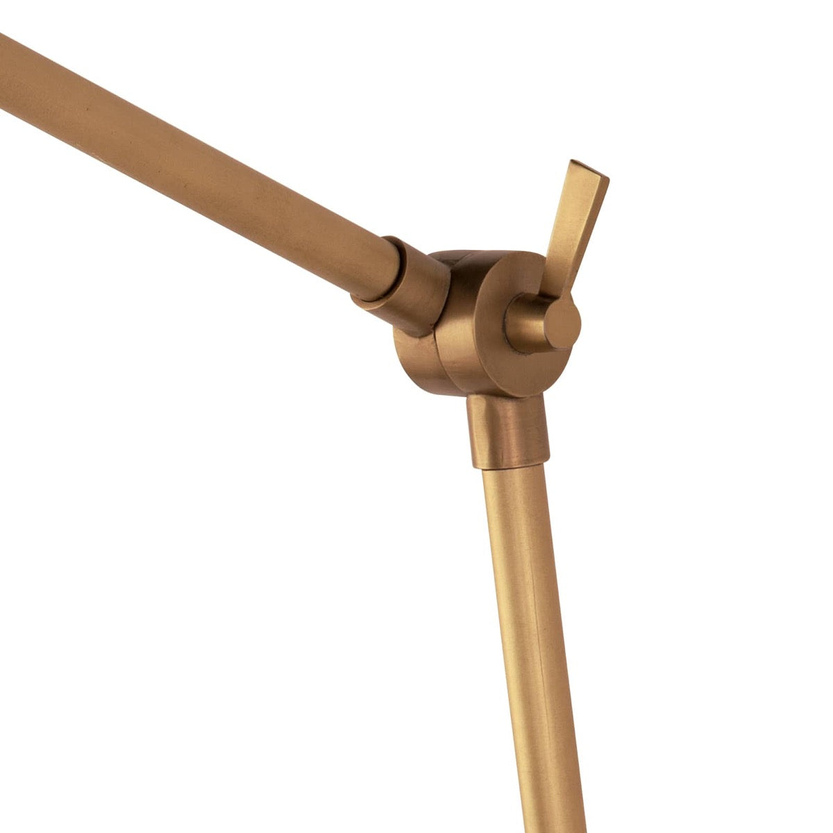 Sal Task Sconce Natural Brass centre. Detail view.