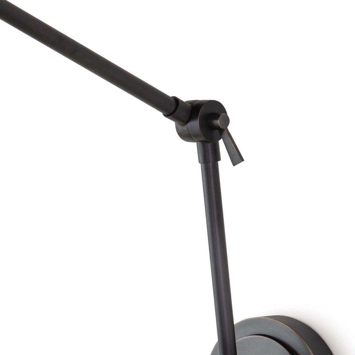 Sal Task Sconce Oil Rubbed Bronze centre. Detail view.
