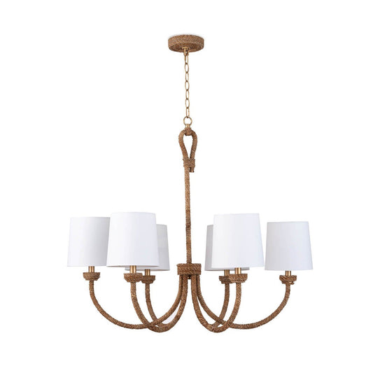 Bimini Chandelier - Small. Front view.