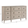 Sam Dresser with dimensions. Right angle dimension view.
