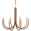 Samsara Rattan Chandelier Chandeliers 