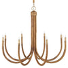 Samsara Rattan Chandelier Chandeliers 