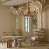 Samsara Rattan Chandelier Chandeliers 