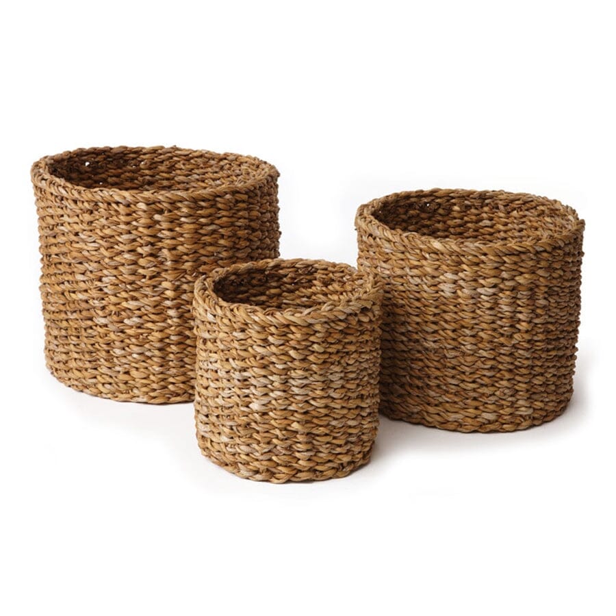 Seagrass Round Baskets Baskets & Trays 