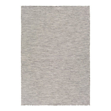 Seattle Grey Outdoor Rug. Top view.