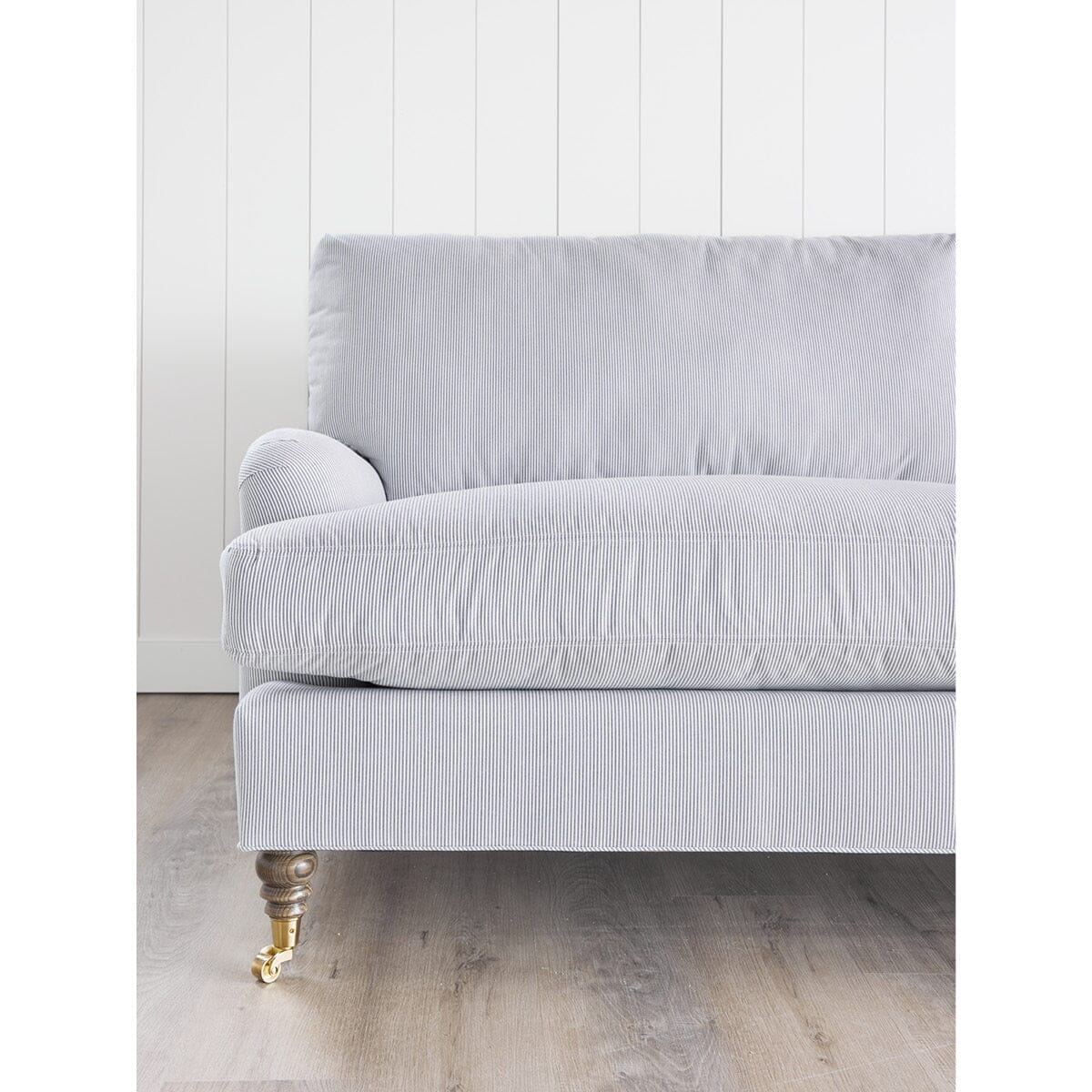 Stephen Sofa. Left side detail view.