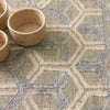 Tala Blue Woven Jute Rug Rugs 