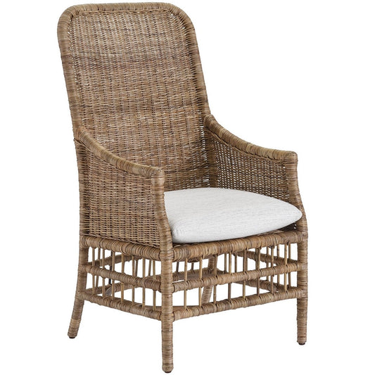 Taylor Arm Chair. Right angle view.