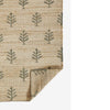 Terrain Jute Rug corner detail. Detail view. 