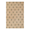 Terrain Jute Rug. Top view. 
