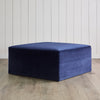 Thomas Block Ottoman. Right angle view. 