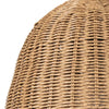 Beehive Outdoor Pendant - Small left side shade. Detail view.