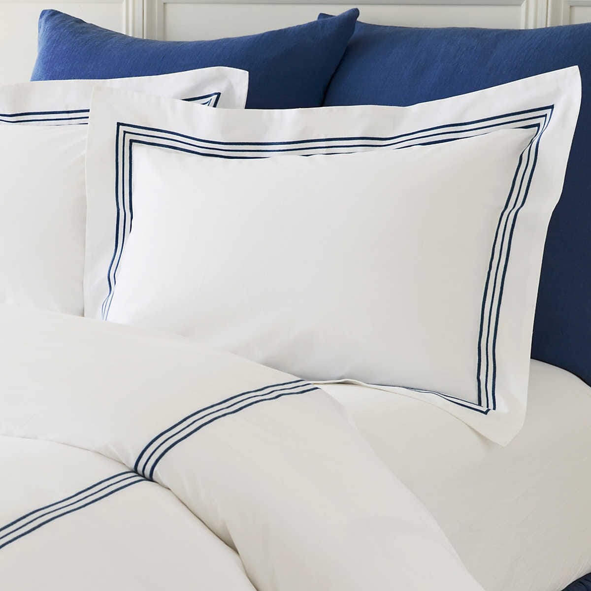 Trio Indigo Sham 
