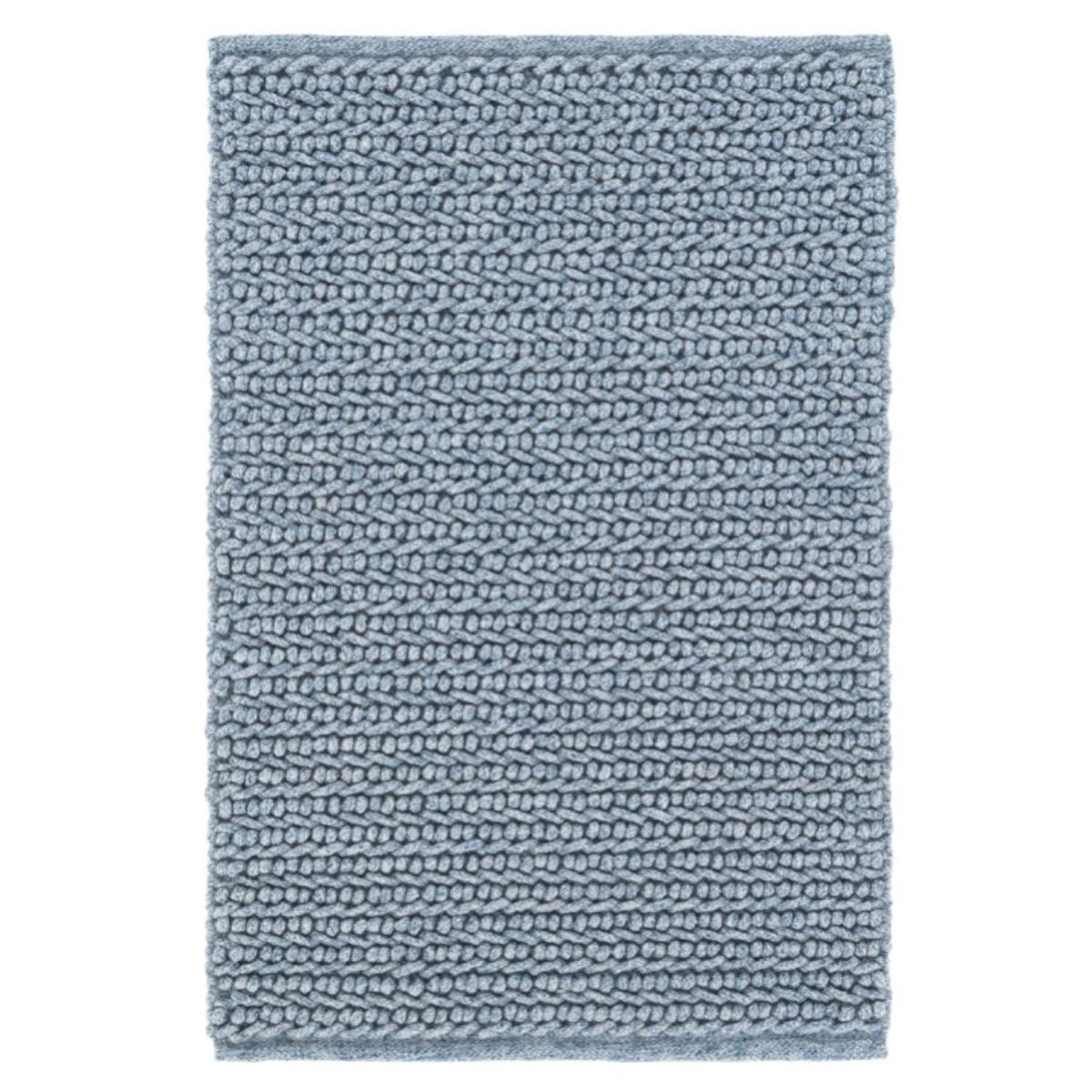 Veranda Denim Indoor/Outdoor Rug. Top view. 