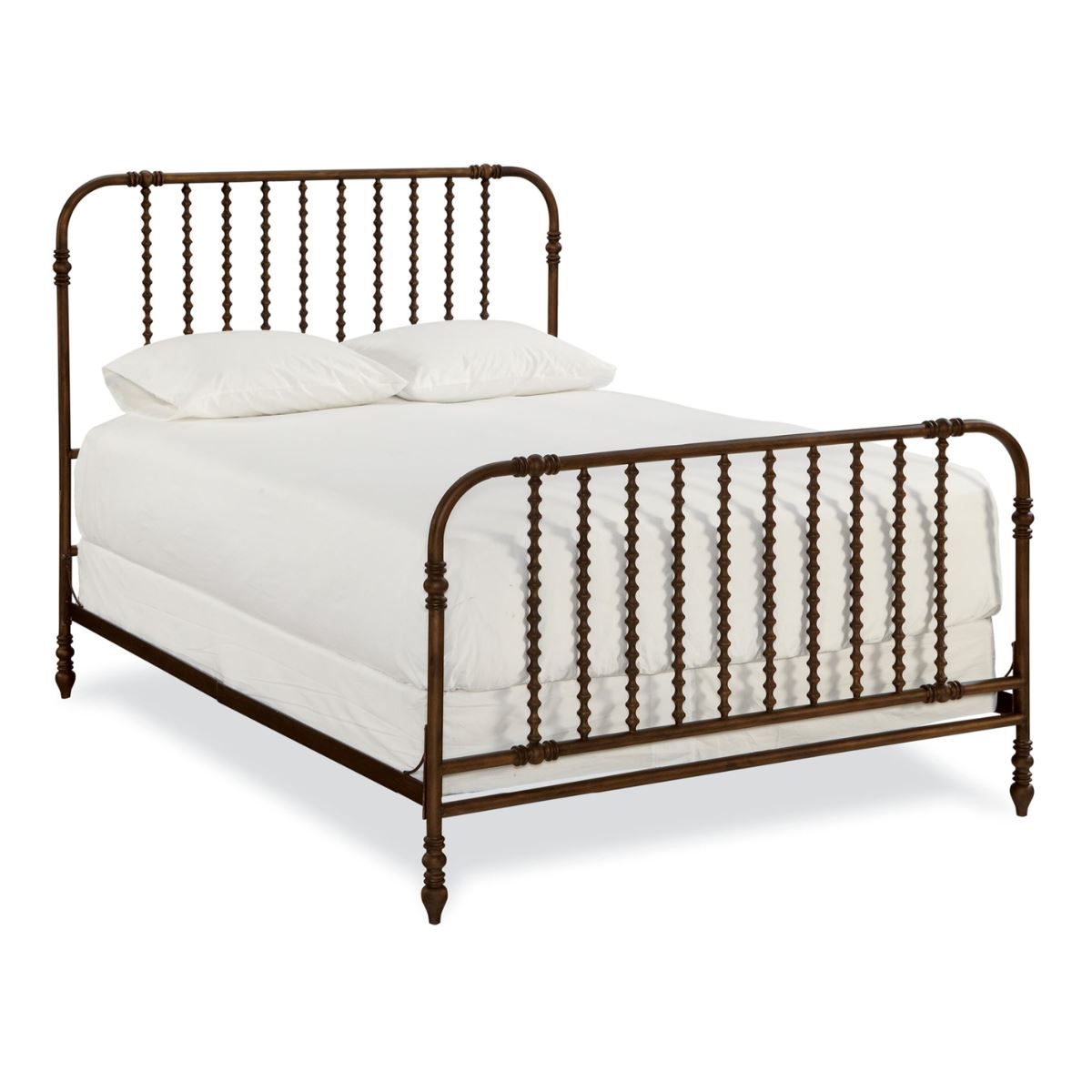 Weslie Bed Frame - King. Front view.
